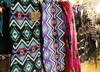 Blankets with tribal designs