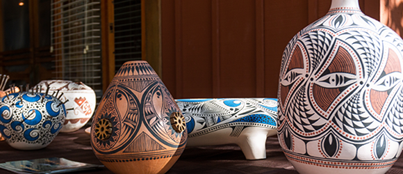 Tribal pottery