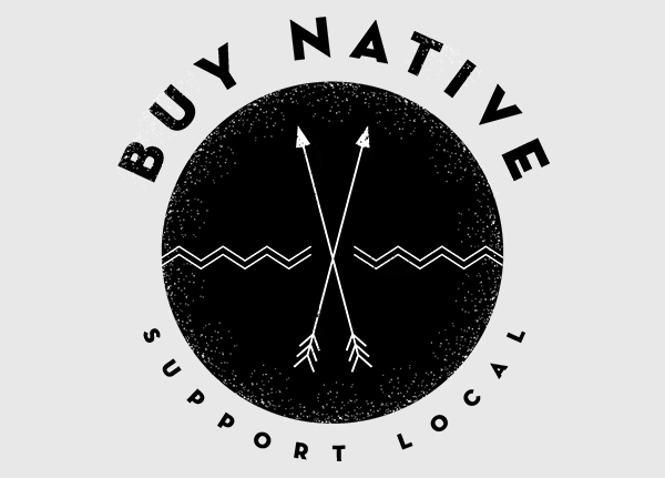 Buy Native Support Local logo